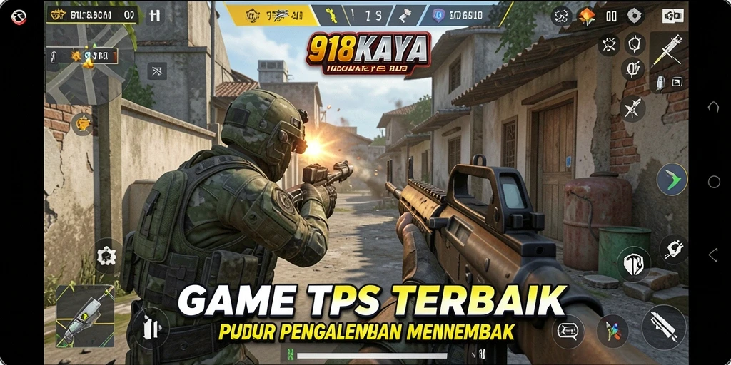 Tampilan aksi gameplay yang menegangkan di 918KAYA.