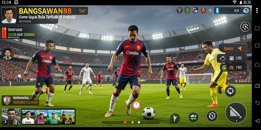 Tampilan gameplay menarik BANGSAWAN88 saat pertandingan berlangsung.