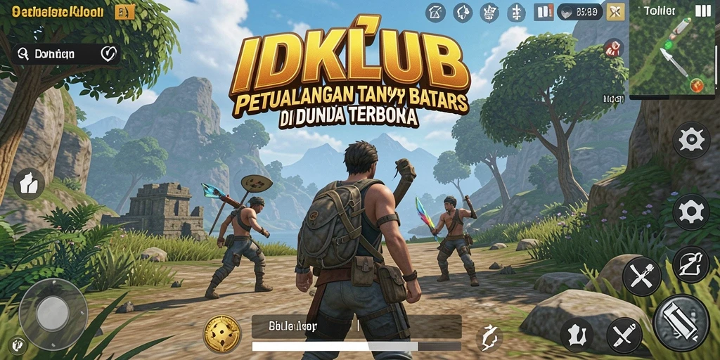 Tampilan gameplay seru dalam dunia terbuka IDKLUB.