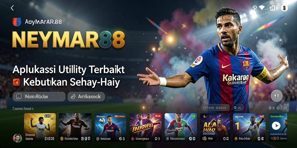 Tampilan antarmuka pengguna NEYMAR88 yang intuitif dan mudah digunakan.
