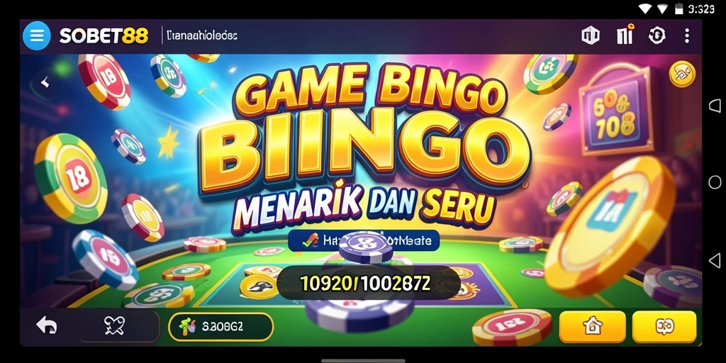 Gameplay yang seru dan mengasyikkan di SOBET88 Bingo.
